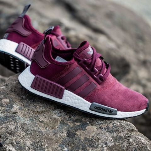 adidas nmd runner burgundy